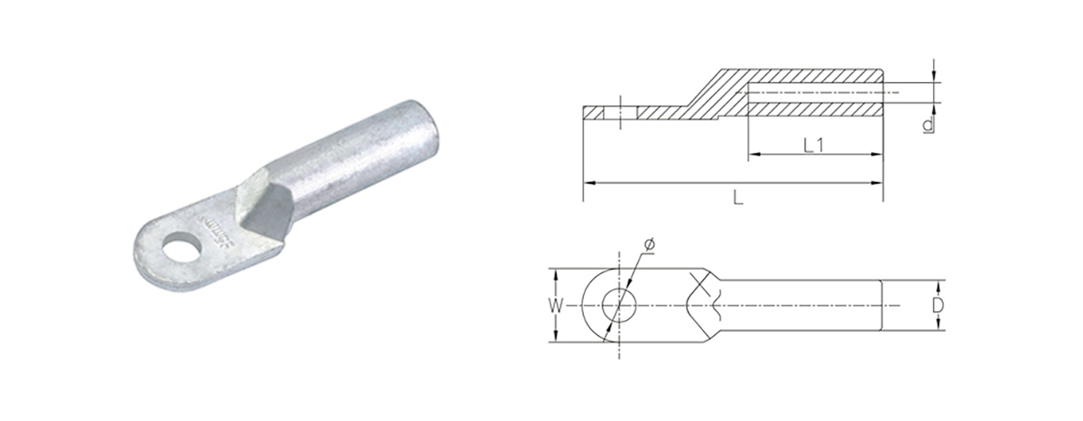 DL Aluminum Crimp Cable Lug