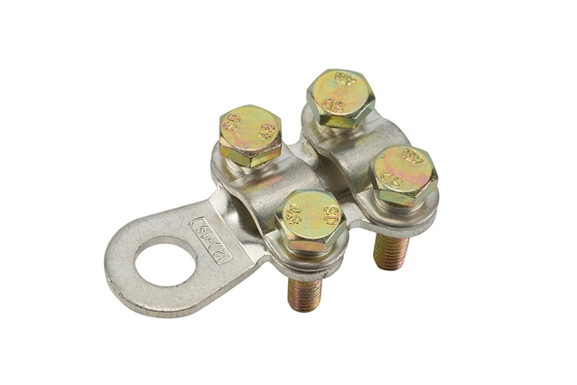 WCJB Plum shaped Purple Copper Wire Clamp