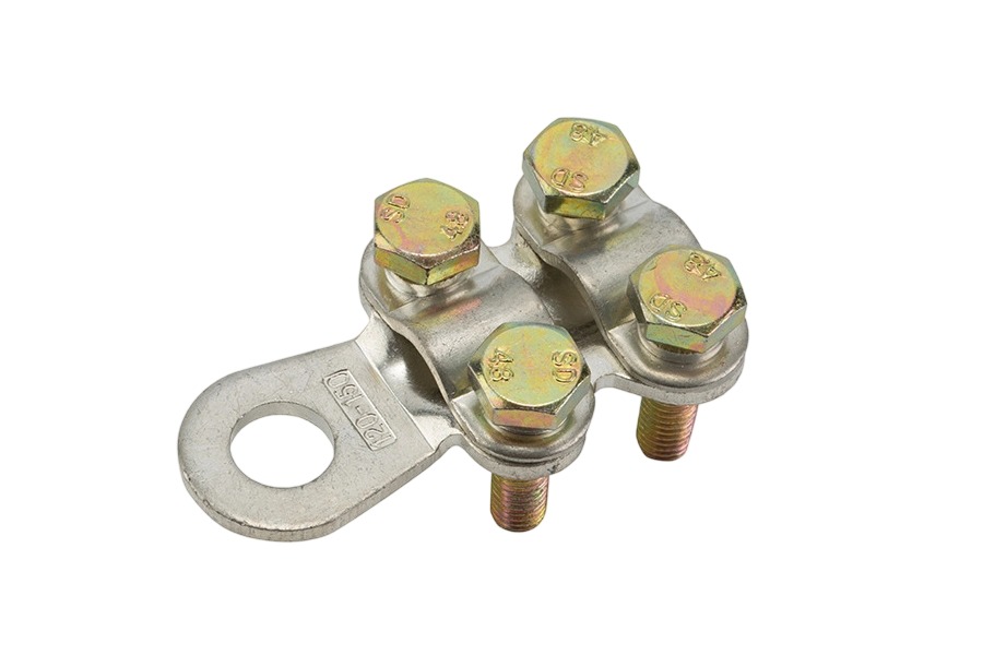 WCJB Plum shaped Purple Copper Wire Clamp