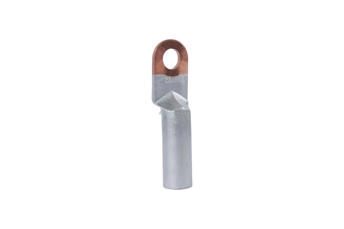 High voltage bimetallic cable lug components and application